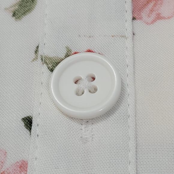 BOG Collective Red and White Floral Maxi Dress Size S NWT - Picture 7 of 12